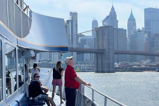 Starship Cityscape Express Sightseeing Cruise - Empire State Building from the water: the instant “wow” moment
