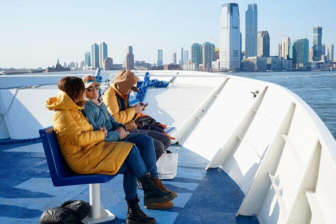 Starship Cityscape Express Sightseeing Cruise - Ellis Island pass-by: where the river connects to real lives