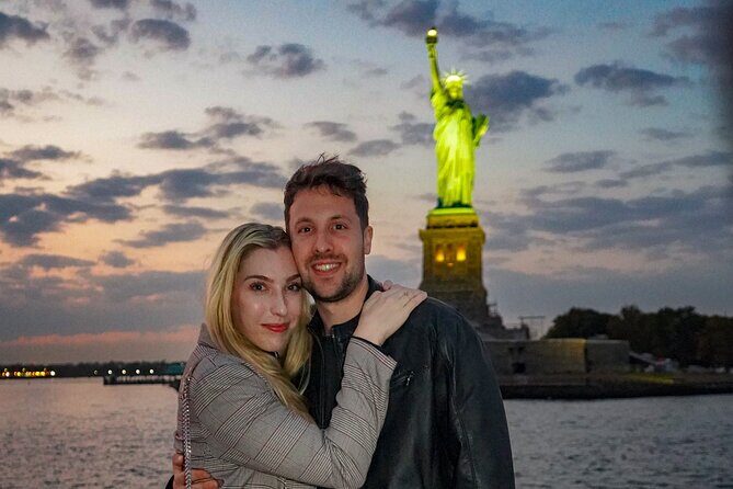 Starship Sunset Cruise NYC - City Lights & Skyline Views - Statue of Liberty and Ellis Island: the best photos happen from staying aboard