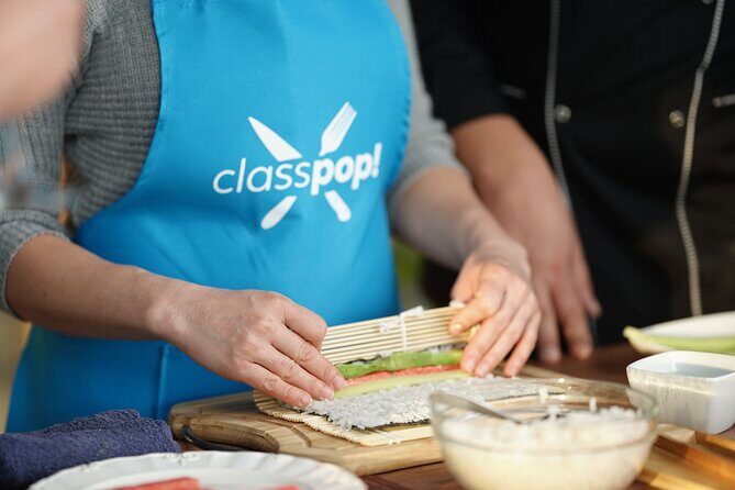 Sushi Making Class at a Local Distillery in Boston - Learning uramaki (inside-out rolls): the technique that feels like a puzzle