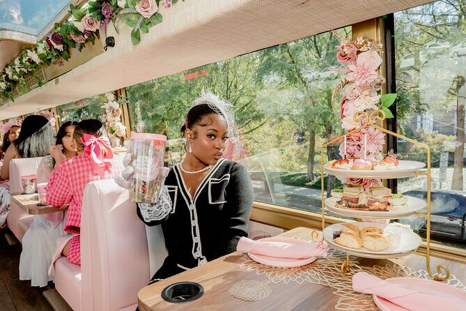 Tea Around Town: A Charming Tea Experience in Philadelphia - Your 90-Minute Tea Ride: Pink Bus Comfort and Tasting Details
