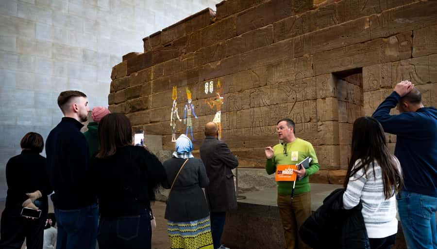 The Met Museum Guided Tour with Skip-the-Line Entry - Temple of Dendur: the Egyptian Wing stop that anchors the whole visit