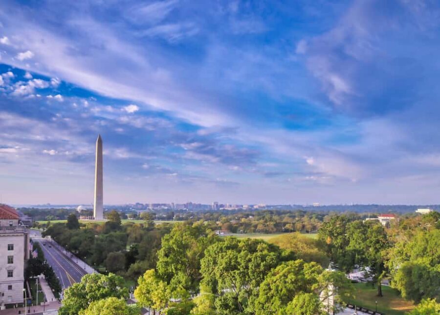 Washington DC: Washington Monument Top View Reserved Entry - 360-Degree Views: How to Read the Capital From Above