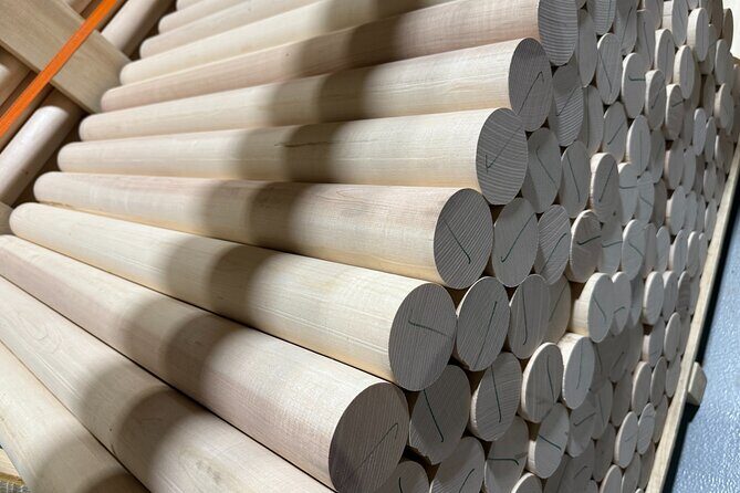 Wood Bat Mill Tour - Safety and comfort: plan for a working facility